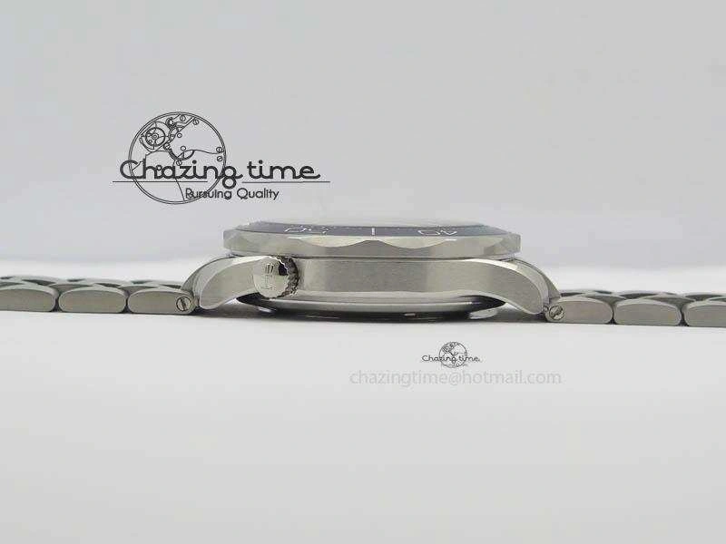 Seamaster 300M SS MK 1:1 Best Edition Blue Dial Blue Ceramic Bezel On SS Bracelet A Elegant 8175