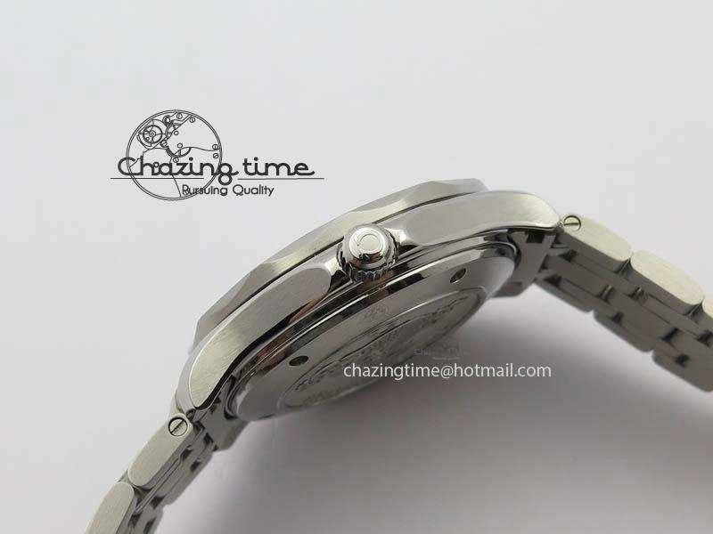 Seamaster 300M SS MK 1:1 Best Edition Blue Dial Blue Ceramic Bezel On SS Bracelet A Elegant 8175