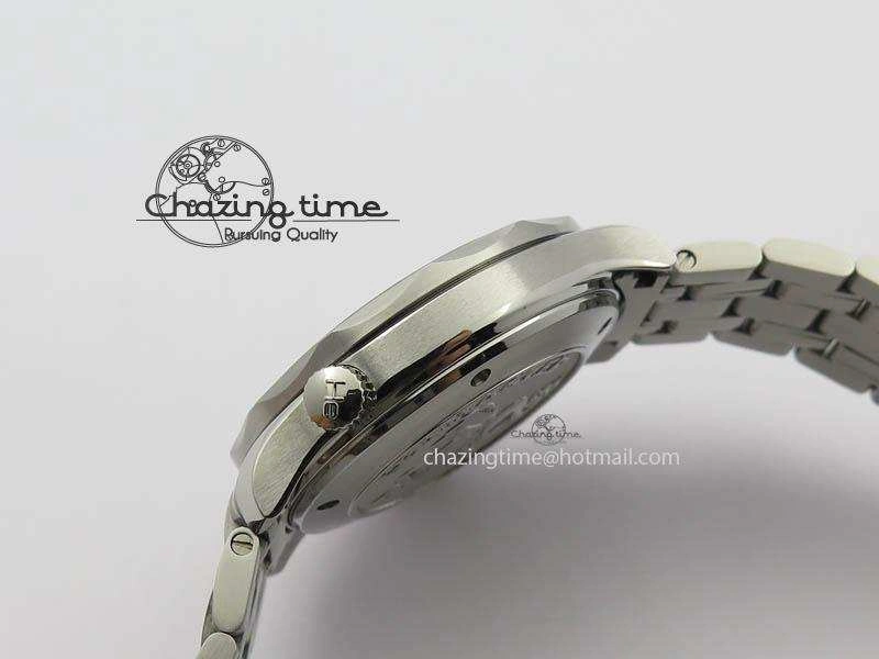 Seamaster 300M SS MK 1:1 Best Edition Blue Dial Blue Ceramic Bezel On SS Bracelet A Elegant 8175