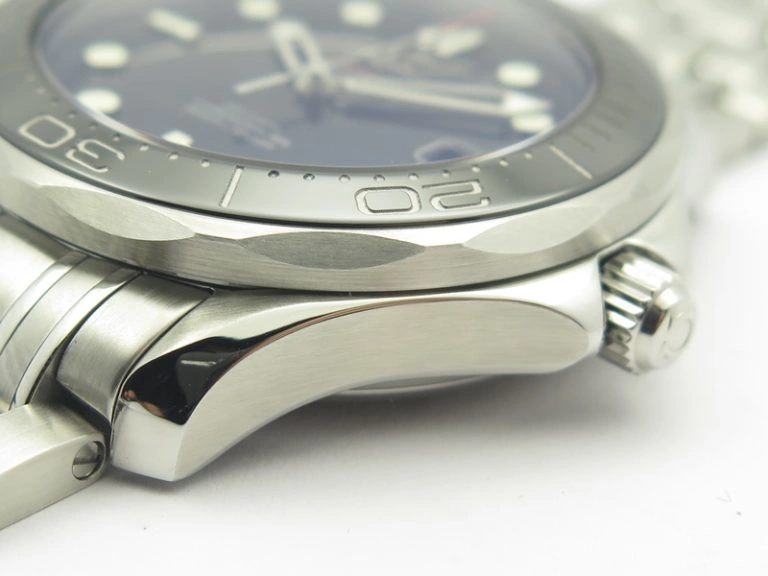 Premium Seamaster 300M SS MKF 1:1 Best Edition Black Dial Black Ceramic Bezel On SS Bracelet A2824 V 8069