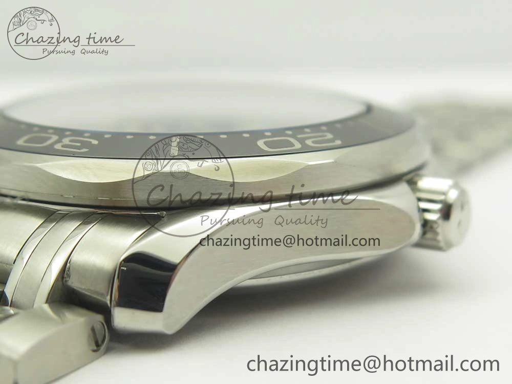 Seamaster 300M SS MKS V3 1:1 Best Edition Black Dial Black Ceramic Bezel on SS Bracelet A UrbanChic 7981