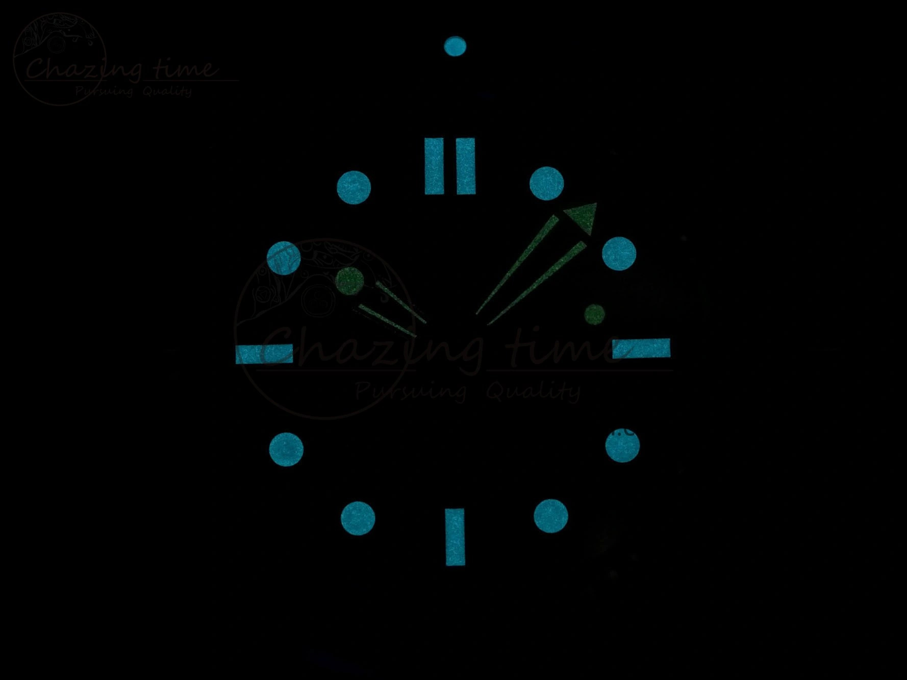 Trendy Seamaster 300m 43.5mm Black Ceramic S+F 1:1 Best Edition Black Dial on Black Rubber Strap A 7731