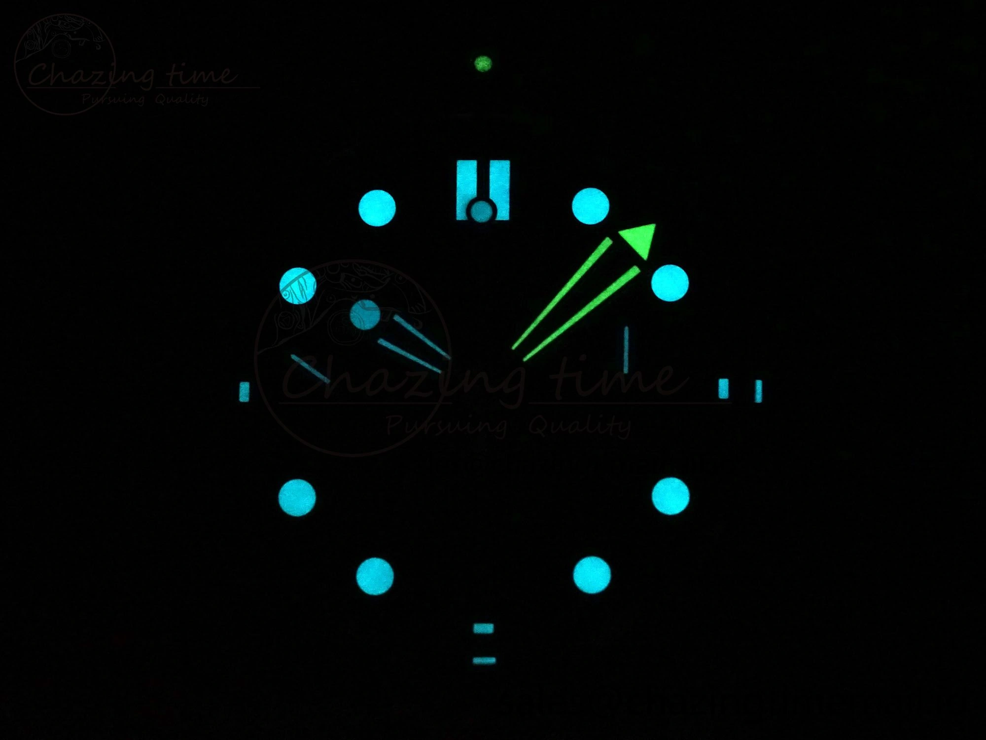 Minimalist Seamaster 300m Chrono SS RG OMF 1:1 Best Edition Blue Dial on SS RG Bracelet A 7686