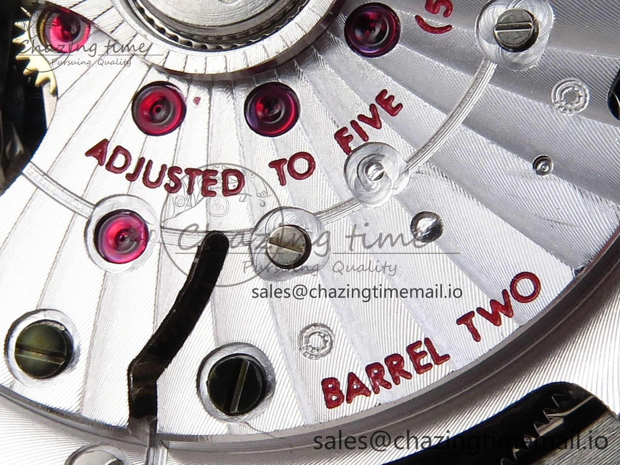 Minimalist Seamaster 300m Chrono SS RG OMF 1:1 Best Edition Blue Dial on SS RG Bracelet A 7686