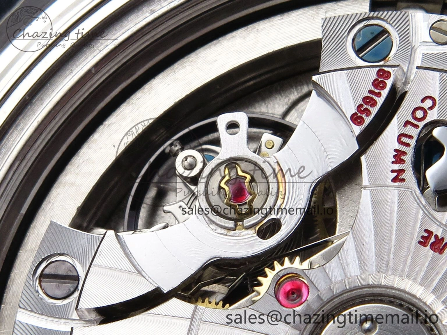 Minimalist Seamaster 300m Chrono SS RG OMF 1:1 Best Edition Blue Dial on SS RG Bracelet A 7686