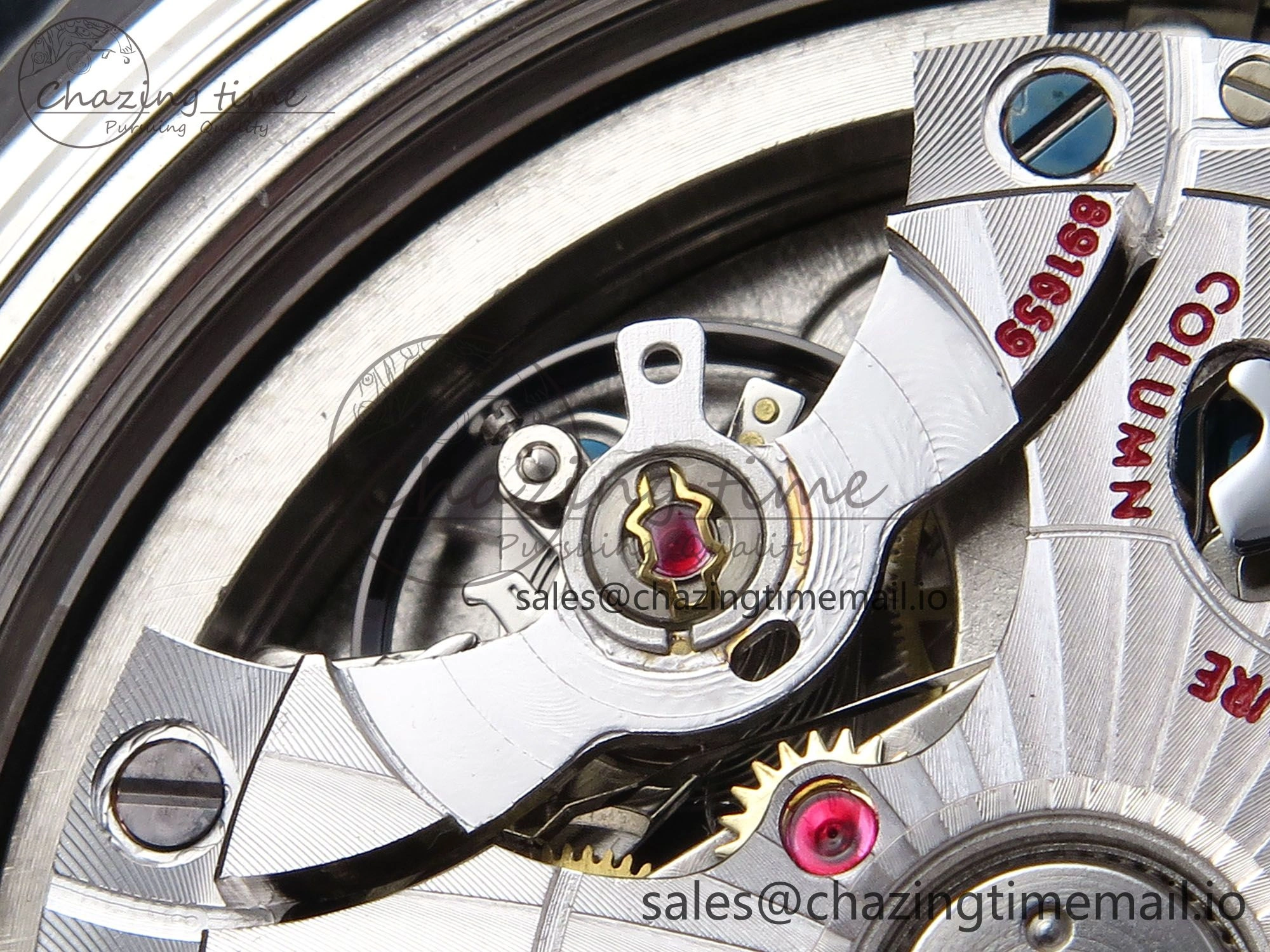 Minimalist Seamaster 300m Chrono SS RG OMF 1:1 Best Edition Blue Dial on SS RG Bracelet A 7686
