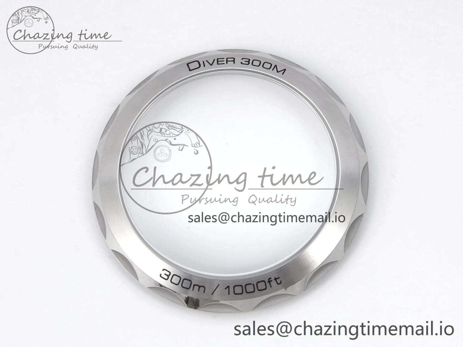 Minimalist Seamaster 300m Chrono SS RG OMF 1:1 Best Edition Blue Dial on SS RG Bracelet A 7686
