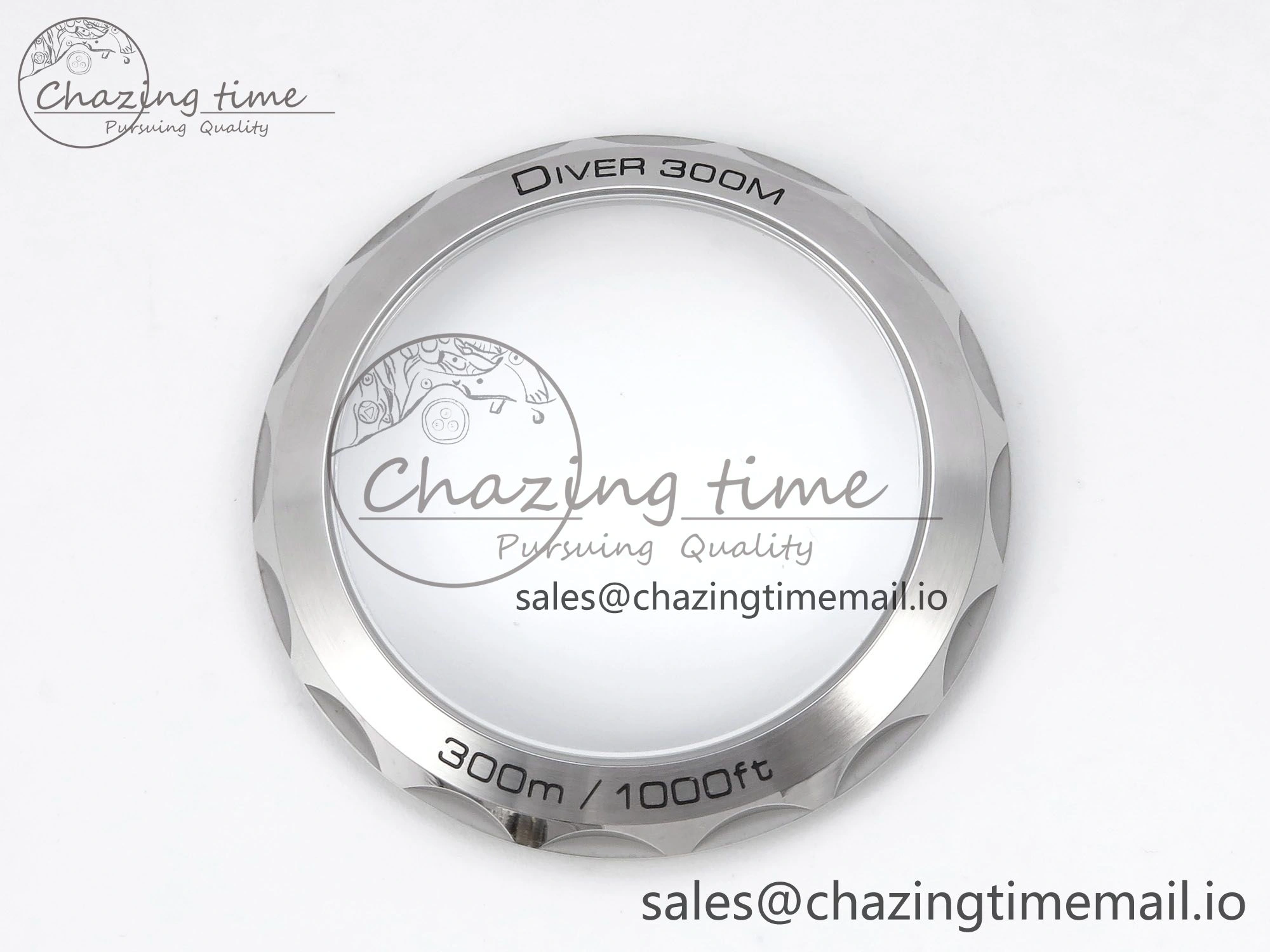 Minimalist Seamaster 300m Chrono SS RG OMF 1:1 Best Edition Blue Dial on SS RG Bracelet A 7686