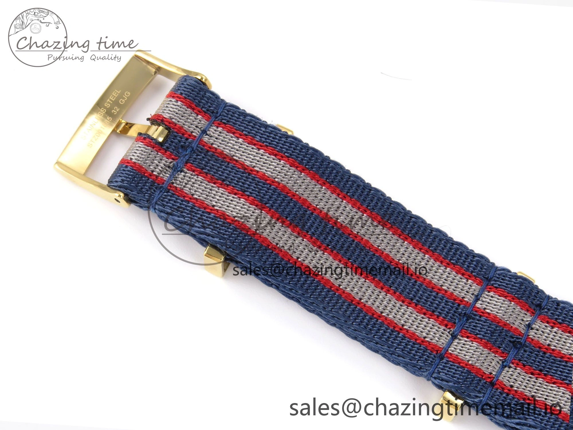 Seamaster 300m Diver YG OMF 1:1 Best Edition Blue Orange Ceramic White Dial on Blue Nato Strap A Thermal 7704