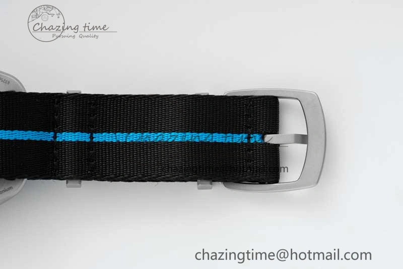 EyeCatching Seamaster 6000M Ultra Deep SS SBF 1:1 Best Edition Black Dial on Black Nylon Strap A8912 Super Clone 7818