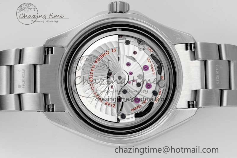Seamaster 6000M Ultra Deep SS SBF 1:1 Best Edition Deep Blue Dial on SS Bracelet A8912 Super Clone SunProtective 7816