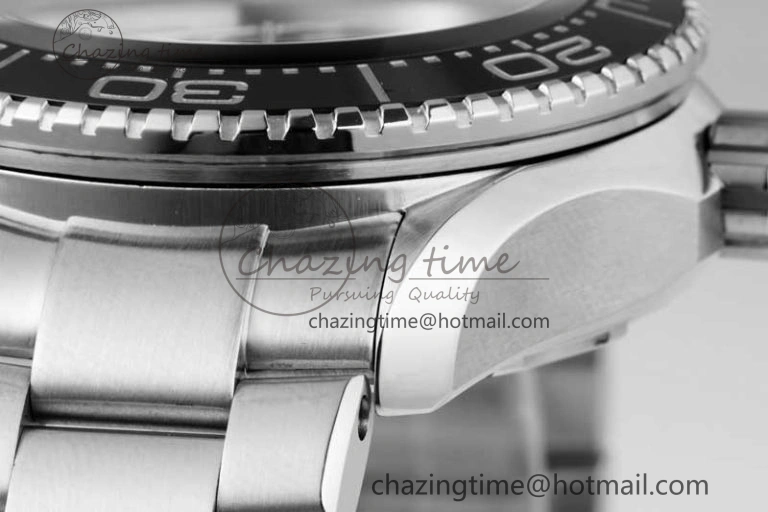 Seamaster 6000M Ultra Deep SS SBF 1:1 Best Edition Deep Blue Dial on SS Bracelet A8912 Super Clone SunProtective 7816