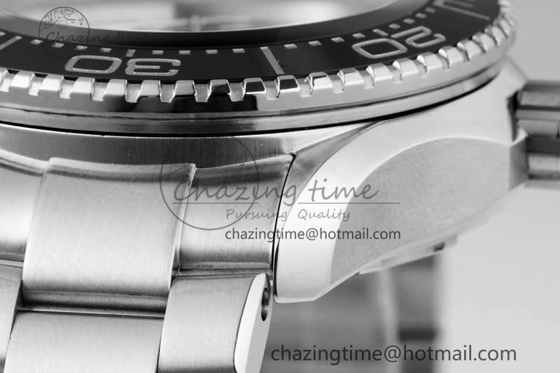 Seamaster 6000M Ultra Deep SS SBF 1:1 Best Edition Deep Blue Dial on SS Bracelet A8912 Super Clone SunProtective 7816