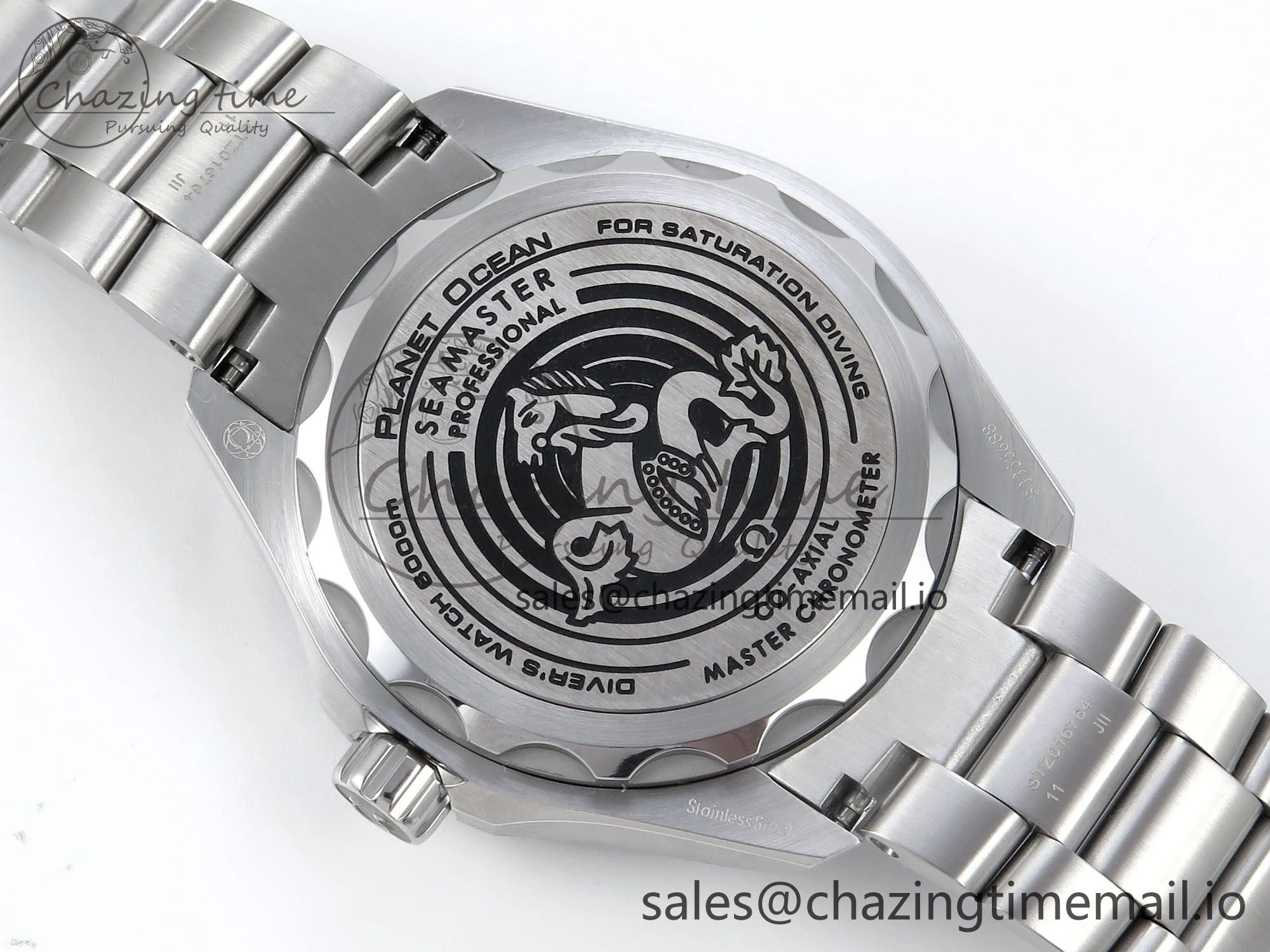 Seamaster 6000M Ultra Deep SS VRF 1:1 Best Edition Deep Blue Dial on SS Bracelet A8912 Super Clone EasyMatch 7689