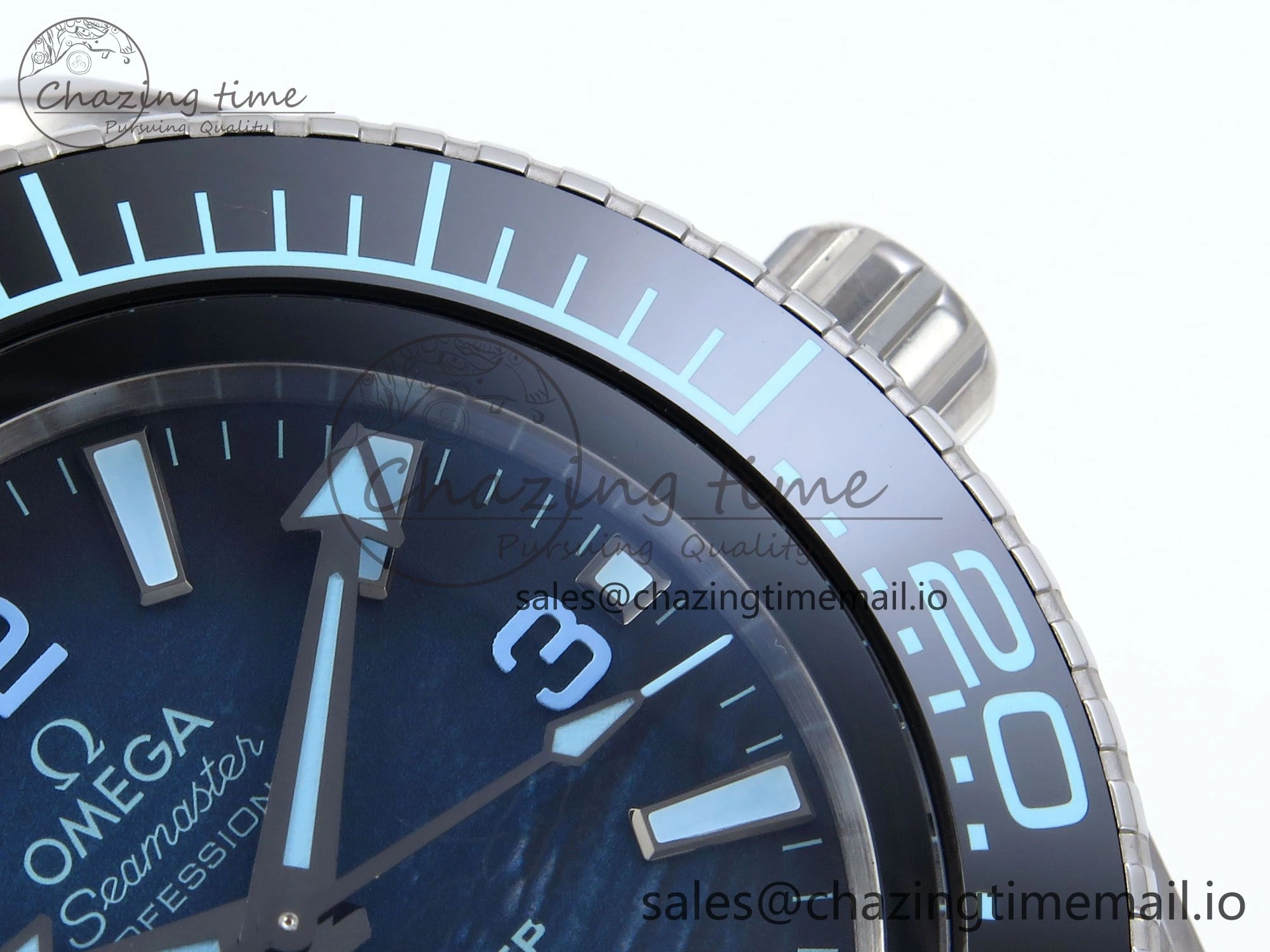 Seamaster 6000M Ultra Deep SS VRF 1:1 Best Edition Deep Sea Dial on SS Bracelet A8912 Super Clone EasyCare 7688