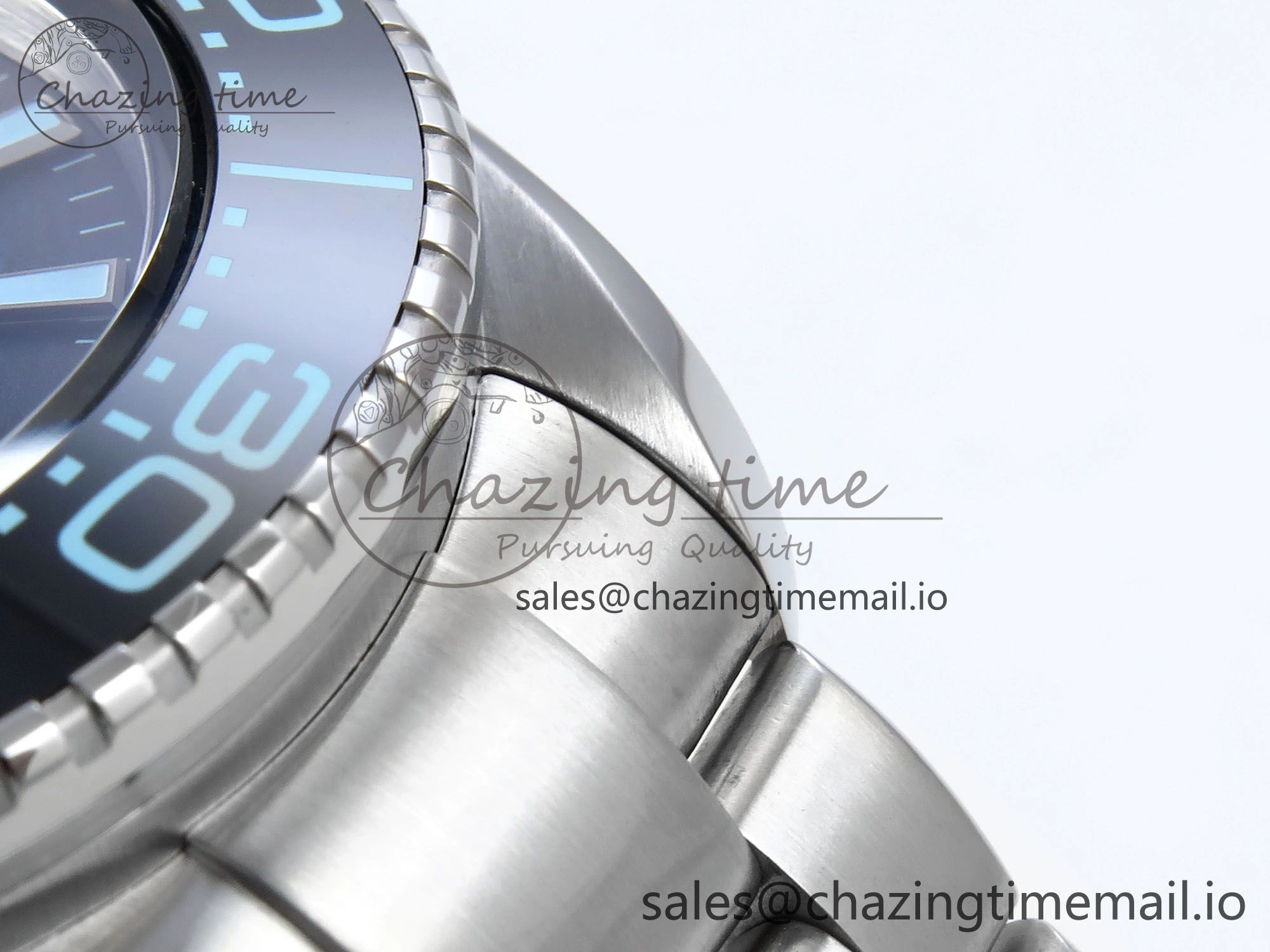 Seamaster 6000M Ultra Deep SS VRF 1:1 Best Edition Deep Sea Dial on SS Bracelet A8912 Super Clone EasyCare 7688