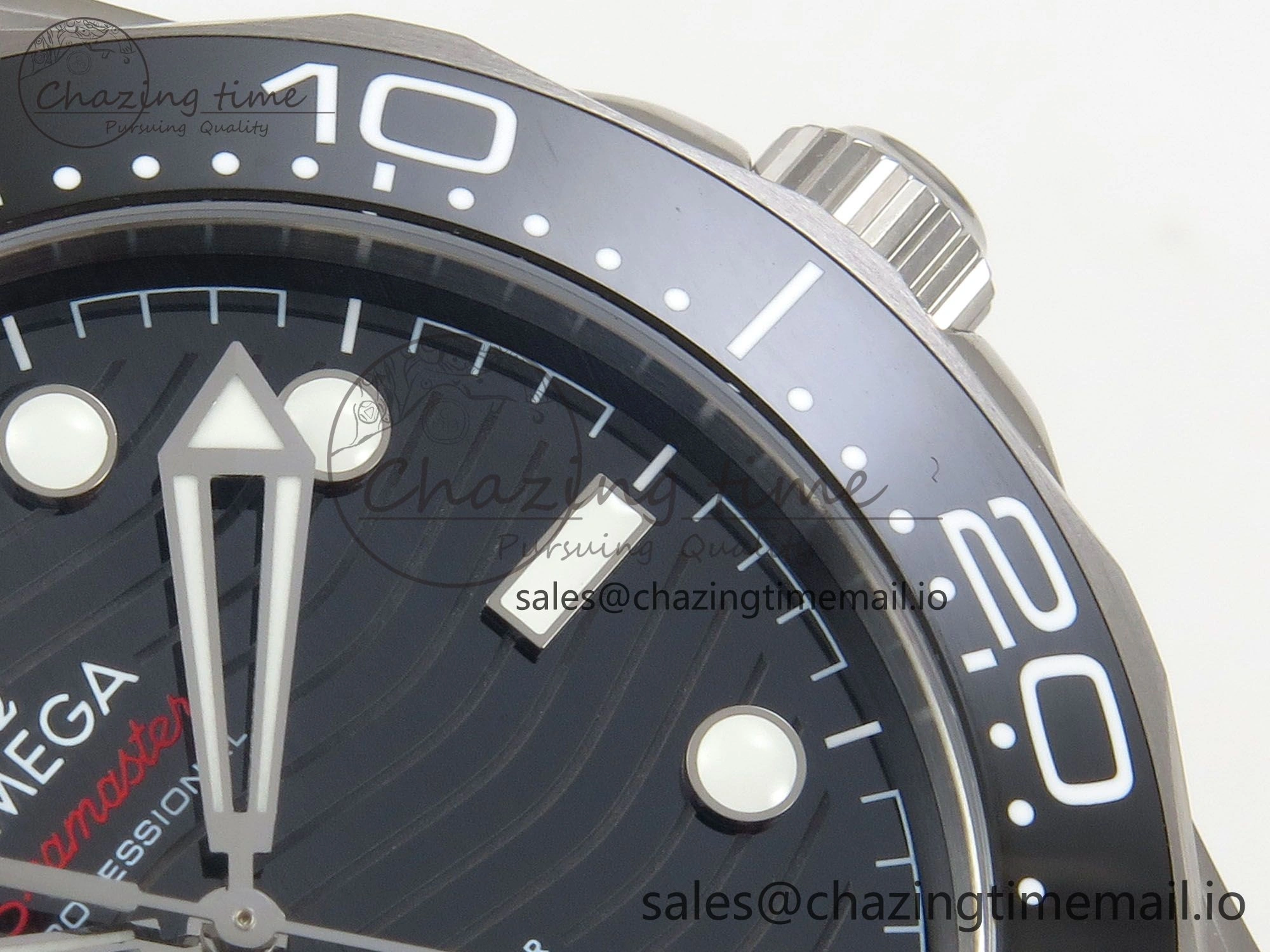 Seamaster Diver 300M Black Ceramic Bezel V4 VSF 1:1 Best Edition Black Dial On SS Bracelet Super Clone Asian Stylish 7653