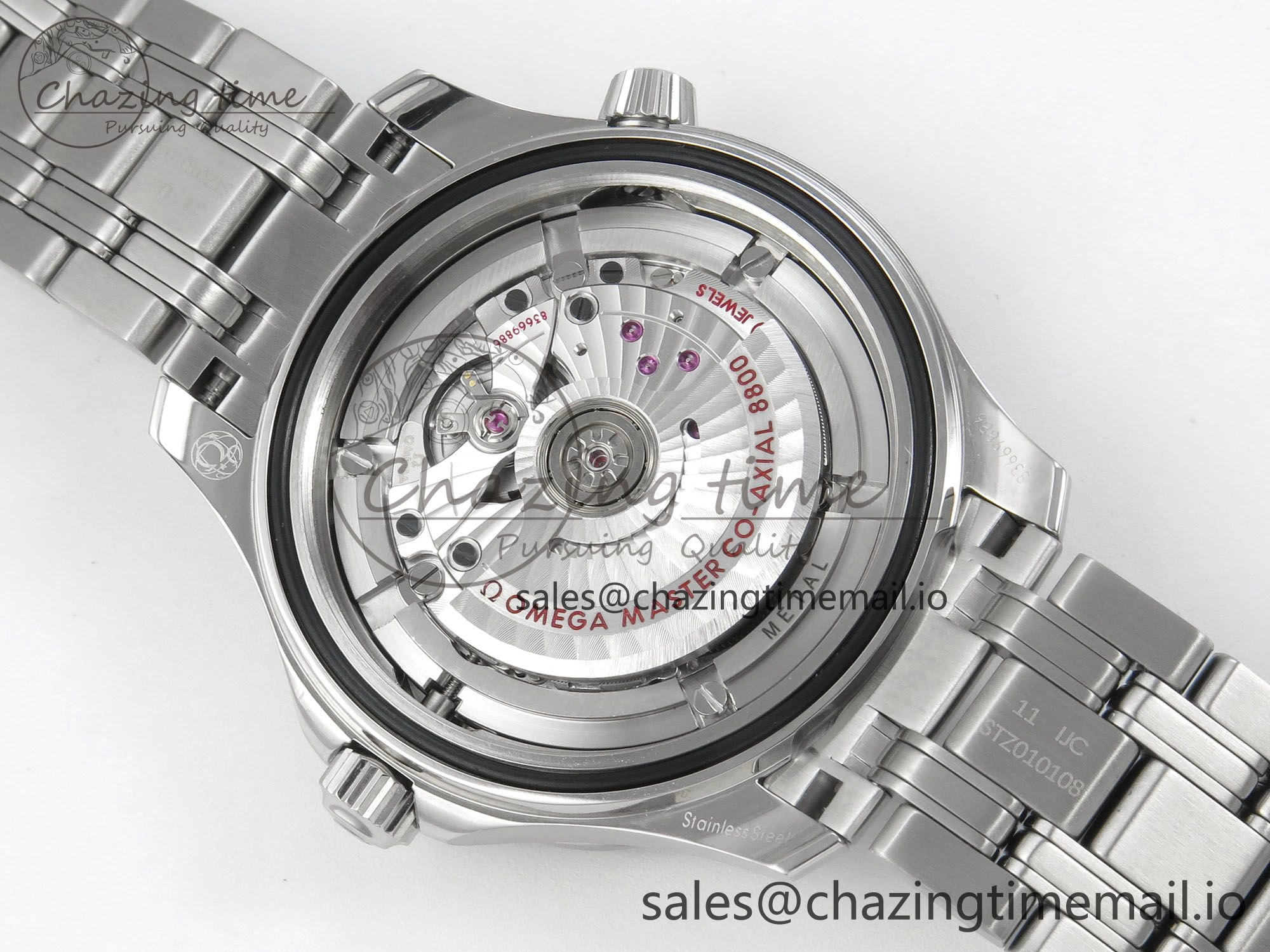 Seamaster Diver 300M Black Ceramic Bezel V4 VSF 1:1 Best Edition Black Dial On SS Bracelet Super Clone Asian Stylish 7653