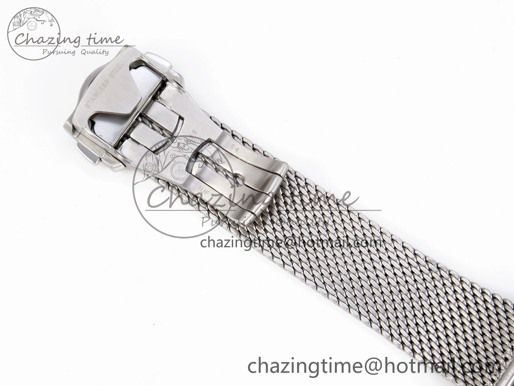 Comfortable Seamaster Diver 300M James Bond 007 60th Anniversary VSF 1:1 Best Edition  Blue Dial on Mesh Bracelet A 7782