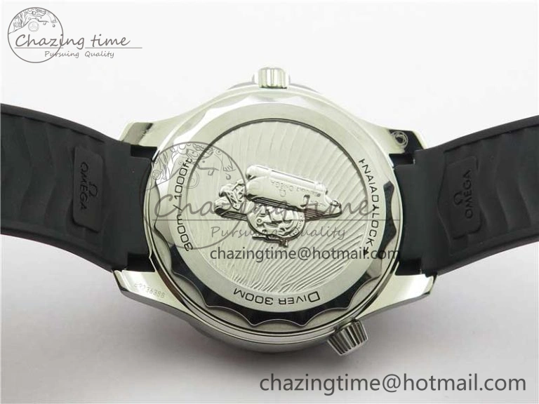 Seamaster Diver 300M Nekton VSF 1:1 Best Edition Black Dial on Black Rubber Strap A Unique 7886