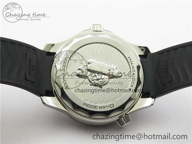 Seamaster Diver 300M Nekton VSF 1:1 Best Edition Black Dial on Black Rubber Strap A Unique 7886