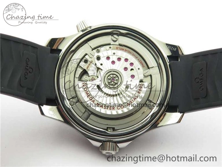 Seamaster Diver 300M Nekton VSF 1:1 Best Edition Black Dial on Black Rubber Strap A Unique 7886