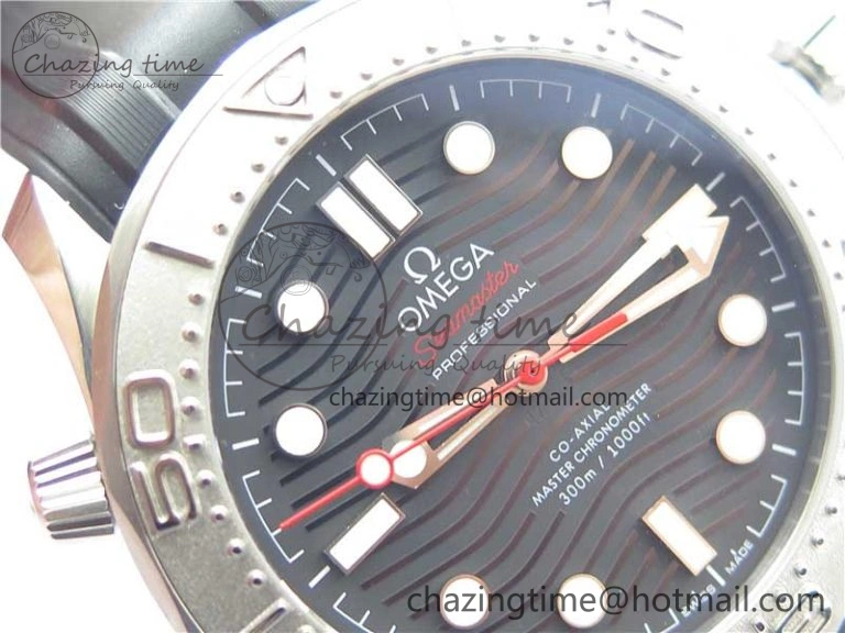 Seamaster Diver 300M Nekton VSF 1:1 Best Edition Black Dial on Black Rubber Strap A Unique 7886