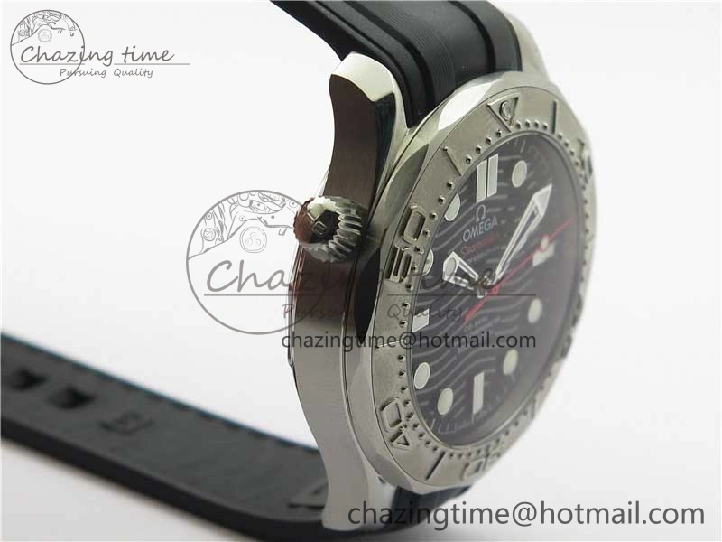 Seamaster Diver 300M Nekton VSF 1:1 Best Edition Black Dial on Black Rubber Strap A Unique 7886