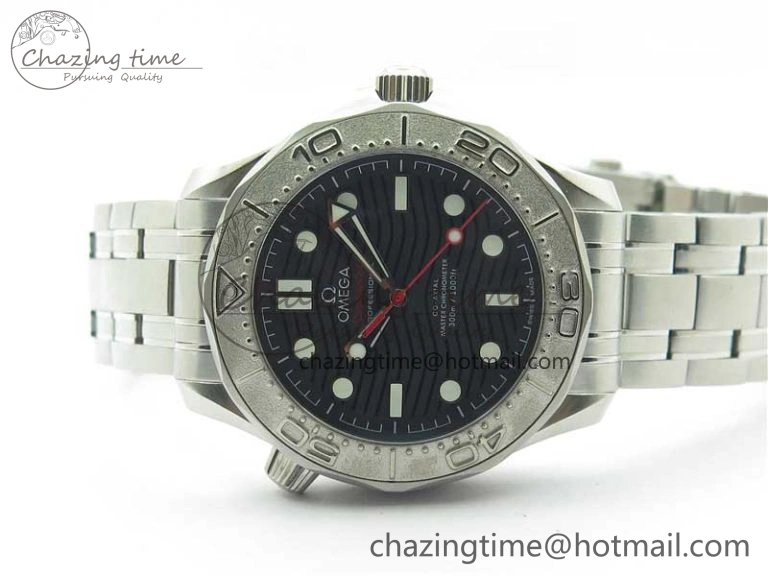 MultiPurpose Seamaster Diver 300M Nekton VSF 1:1 Best Edition Black Dial on SS Bracelet A 7888