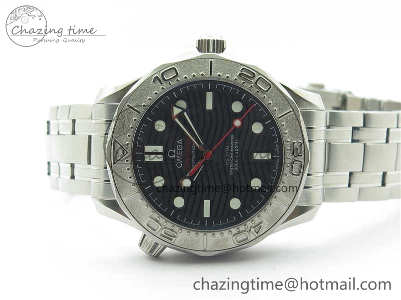 MultiPurpose Seamaster Diver 300M Nekton VSF 1:1 Best Edition Black Dial on SS Bracelet A 7888