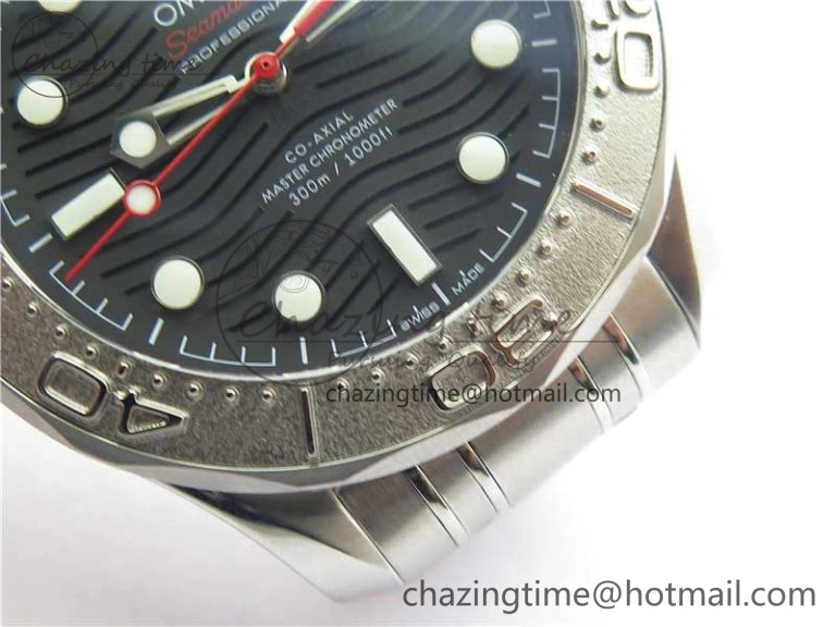 MultiPurpose Seamaster Diver 300M Nekton VSF 1:1 Best Edition Black Dial on SS Bracelet A 7888