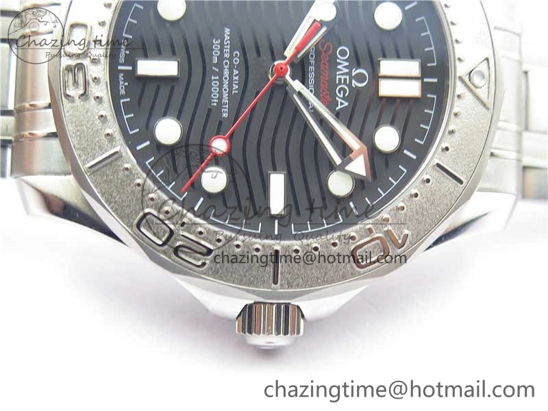 MultiPurpose Seamaster Diver 300M Nekton VSF 1:1 Best Edition Black Dial on SS Bracelet A 7888