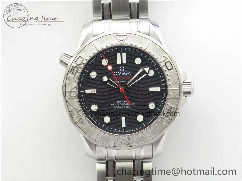 MultiPurpose Seamaster Diver 300M Nekton VSF 1:1 Best Edition Black Dial on SS Bracelet A 7888