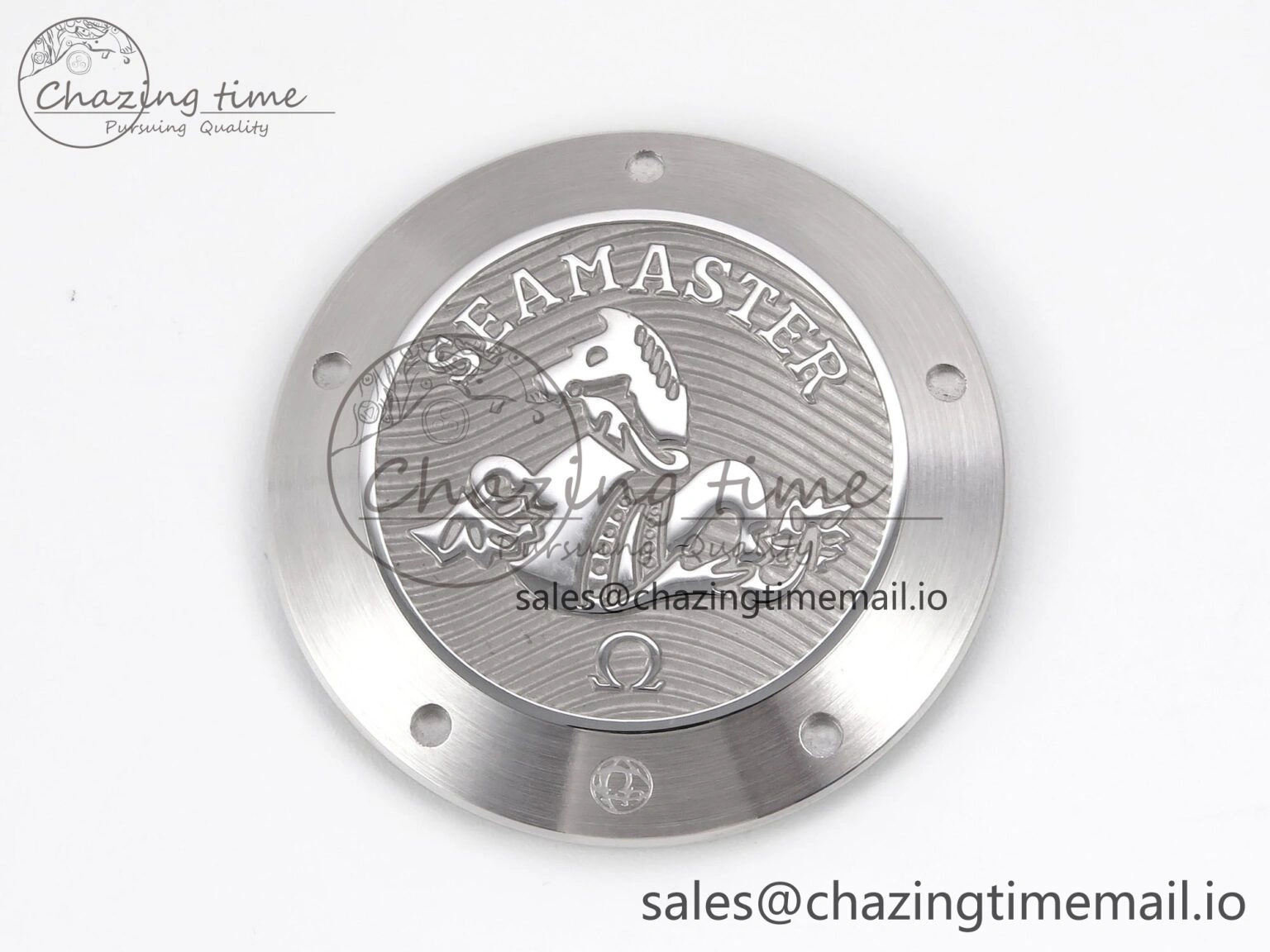 Seamaster Diver 300M OMF 1:1 Best Edition Black Ceramic Black Dial on SS Bracelet A Reliable 7708
