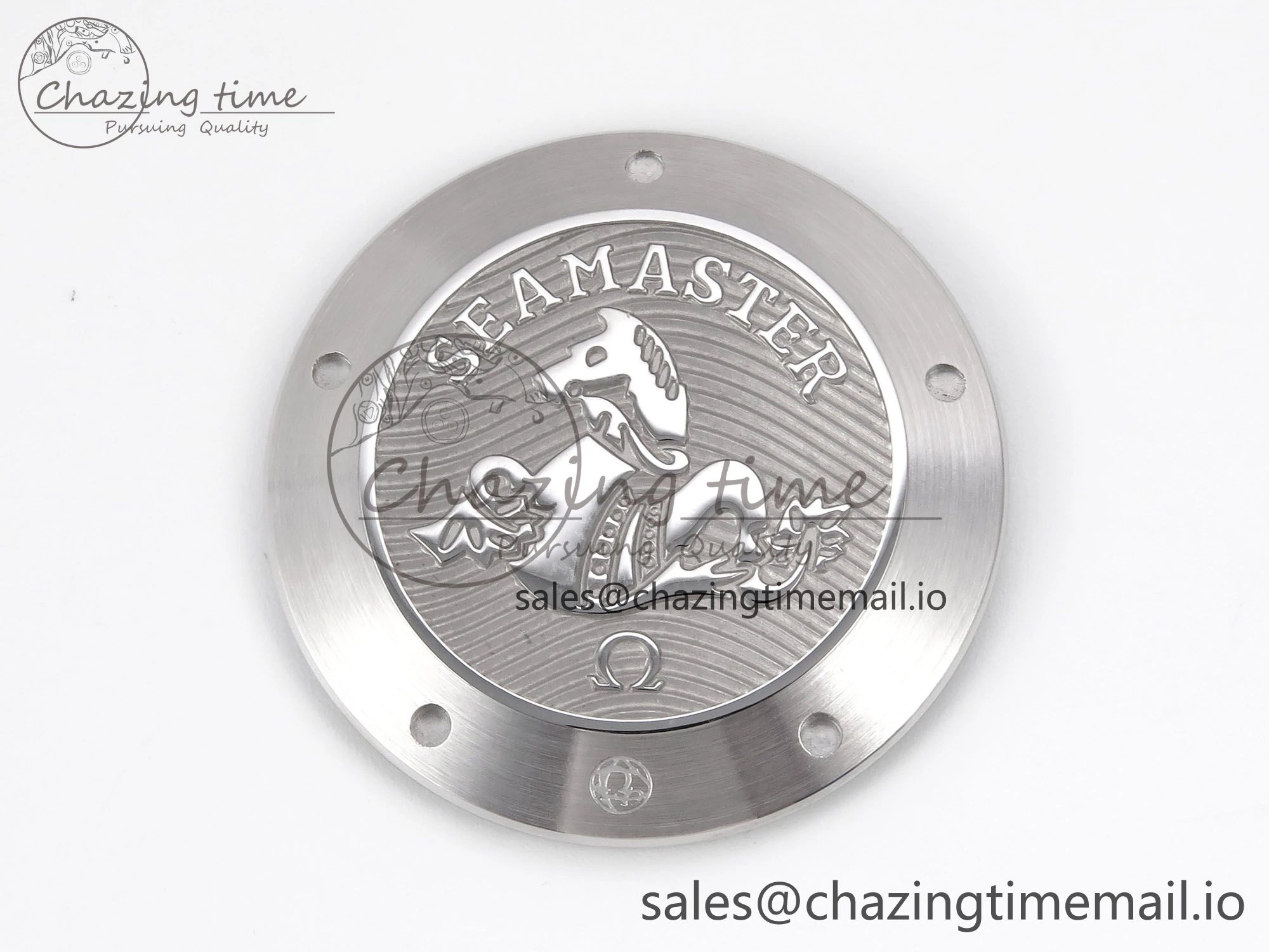 Seamaster Diver 300M OMF 1:1 Best Edition Black Ceramic Black Dial on SS Bracelet A Reliable 7708