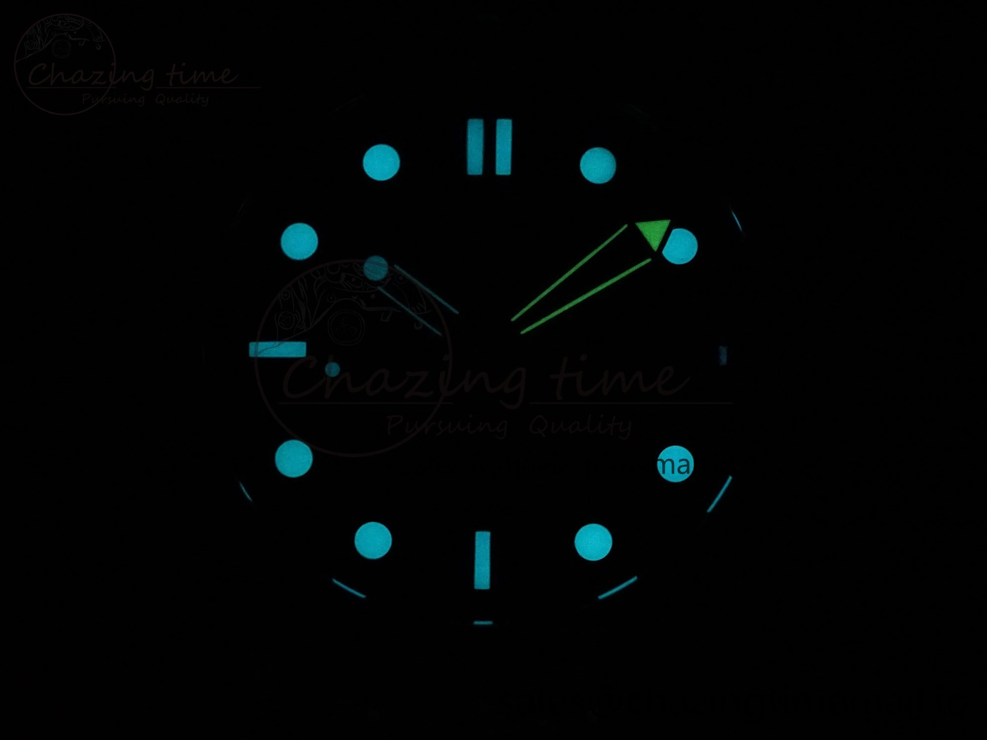 Modern Seamaster Diver 300M OMF 1:1 Best Edition Blue Ceramic Blue Dial on SS Bracelet A 7706
