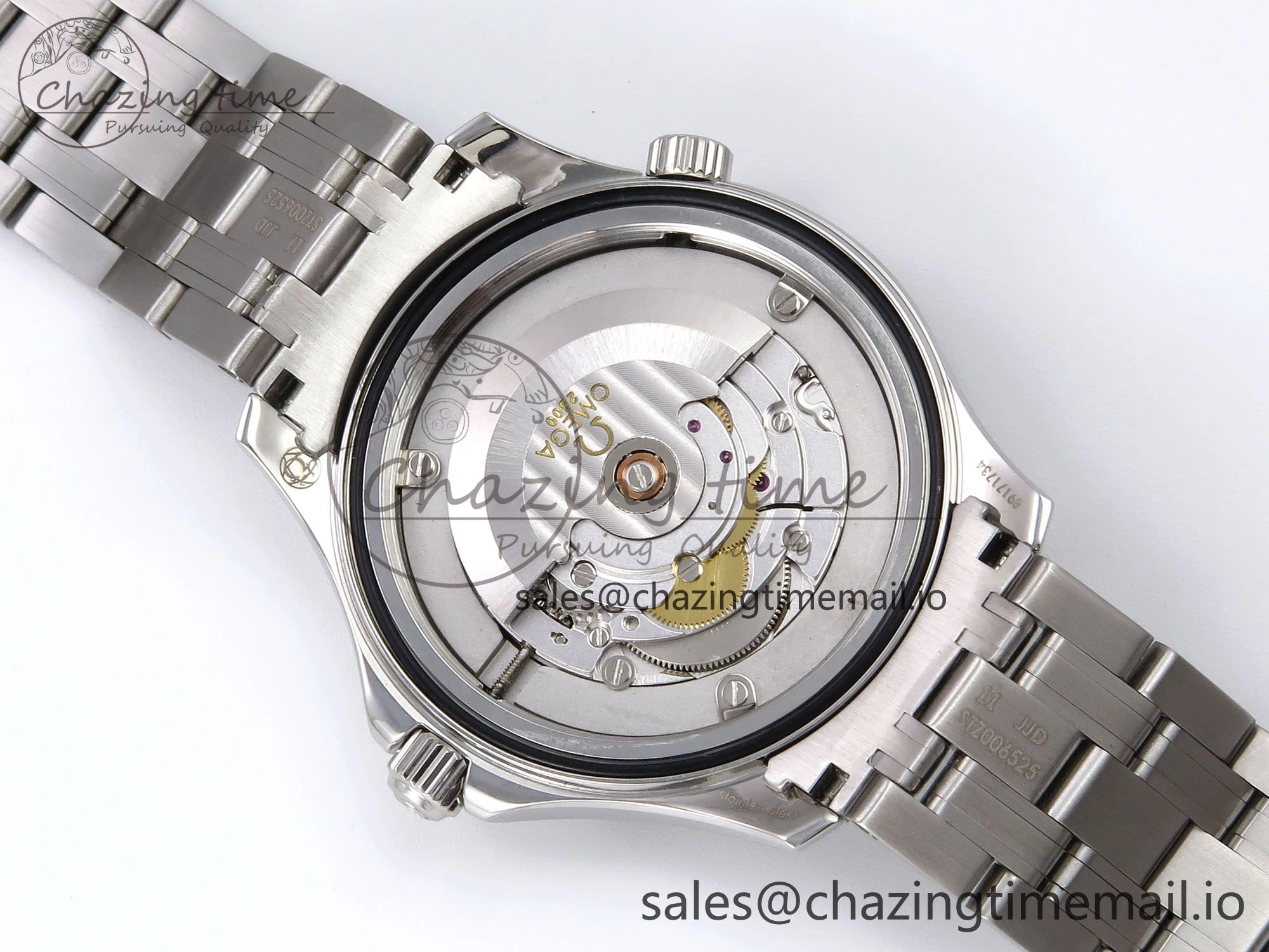 Modern Seamaster Diver 300M OMF 1:1 Best Edition Blue Ceramic Blue Dial on SS Bracelet A 7706