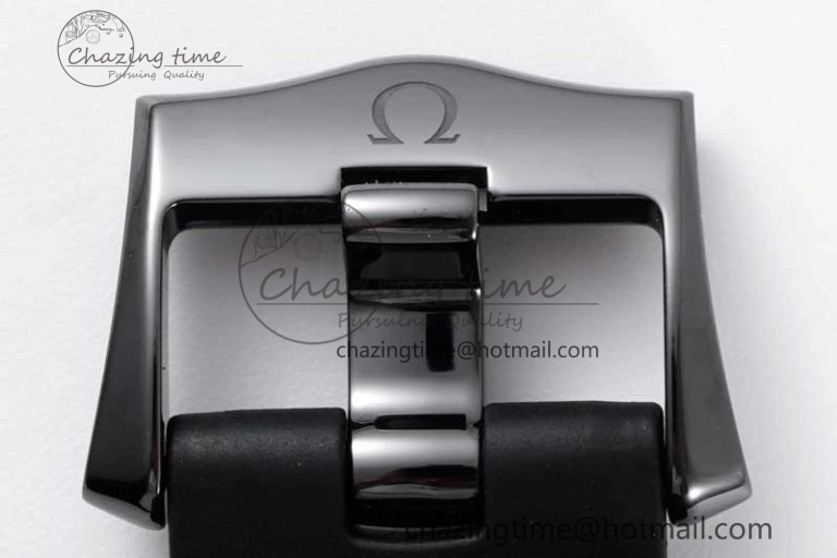 Seamaster Diver 300M ORF 1:1 Best Edition Black Ceramic Black Dial on Black Rubber Strap A TimelessDesign 7794