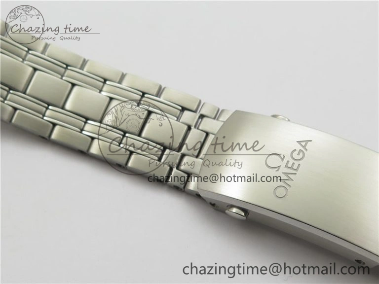 Seamaster Diver 300M ORF 1:1 Best Edition Black Ceramic White Dial on SS Bracelet A Durable 7865
