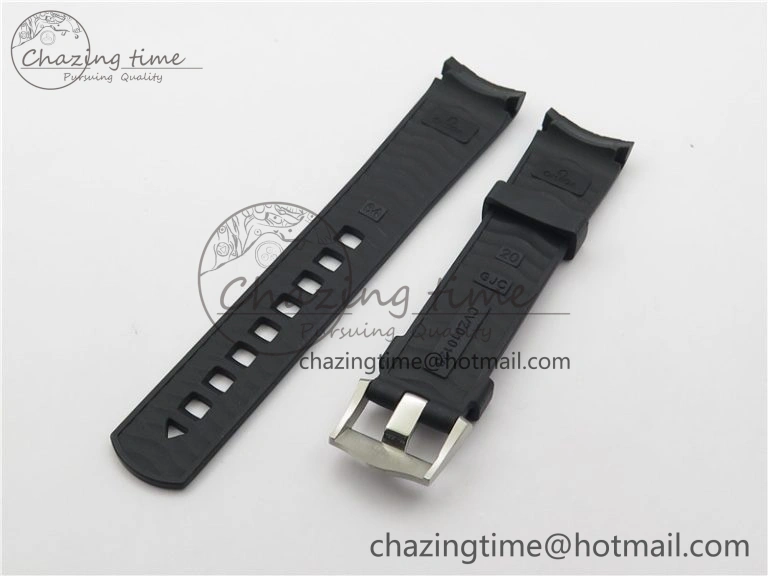 Seamaster Diver 300M ORF 1:1 Best Edition Black Ceramic White Dial on SS Bracelet A Durable 7865