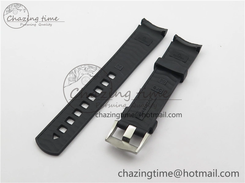 Seamaster Diver 300M ORF 1:1 Best Edition Black Ceramic White Dial on SS Bracelet A Durable 7865