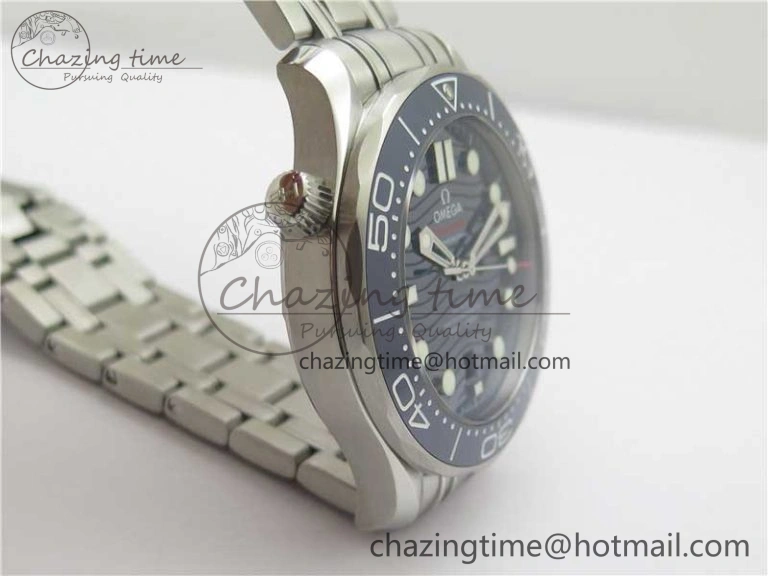 SmartChoice Seamaster Diver 300M ORF 1:1 Best Edition Blue Ceramic Blue Dial on SS Bracelet A 7869