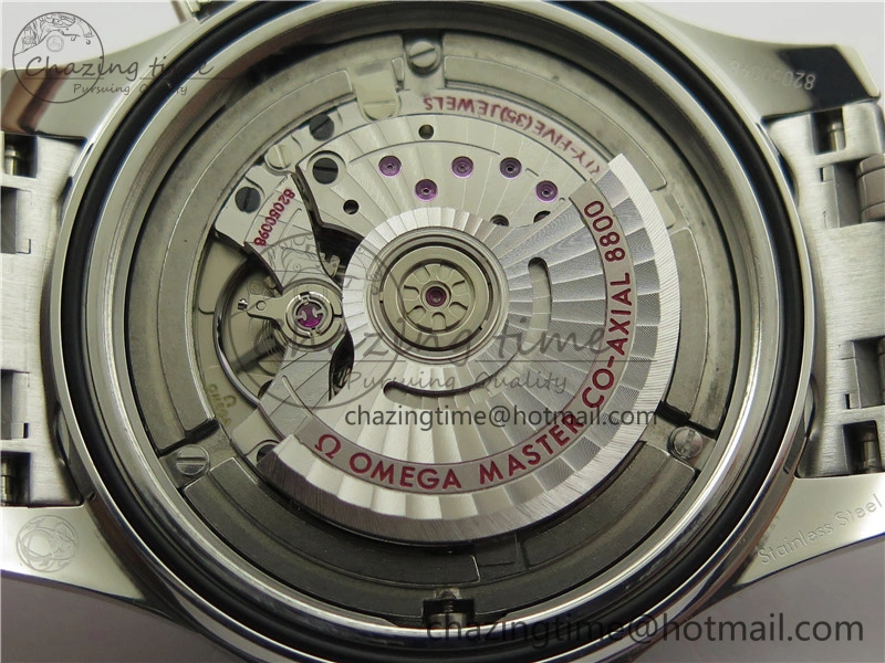 Seamaster Diver 300M ORF 1:1 Best Edition Blue Ceramic Gray Dial on SS Bracelet A Lightweight 7867