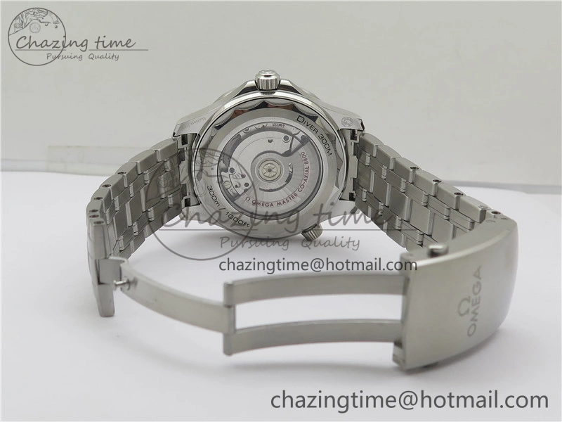 Seamaster Diver 300M ORF 1:1 Best Edition Blue Ceramic Gray Dial on SS Bracelet A Lightweight 7867