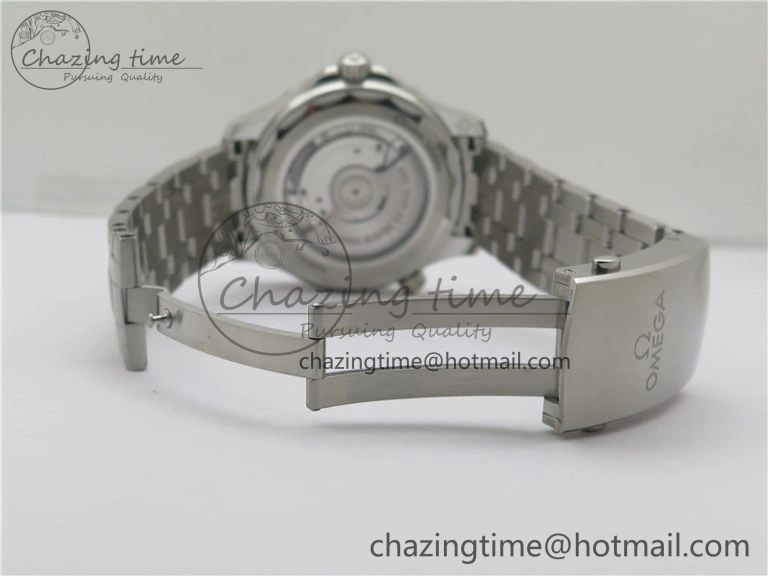 Seamaster Diver 300M ORF 1:1 Best Edition Blue Ceramic Gray Dial on SS Bracelet A Lightweight 7867