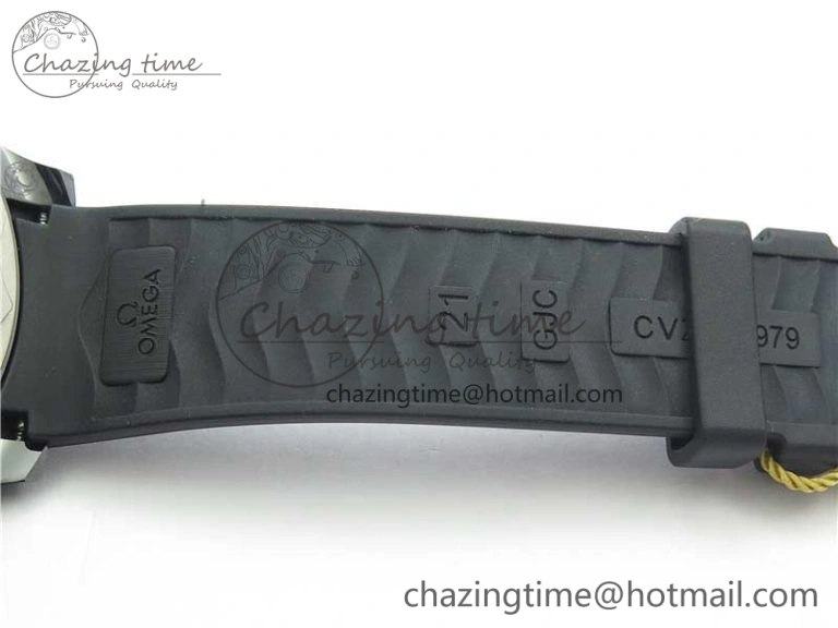 Original Seamaster Diver 300M Real Ceramic Case VSF 1:1 Best Edition on Black Rubber Strap A8806 (Free Nato) 7935