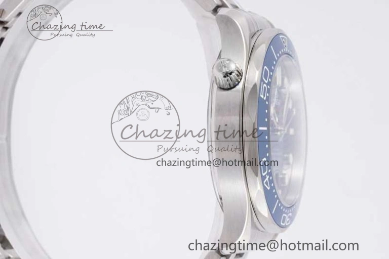 Neat Seamaster Diver 300M SS Blue Ceramic Bezel JVSF 1:1 Best Edition Blue Dial on SS Bracelet A 7792