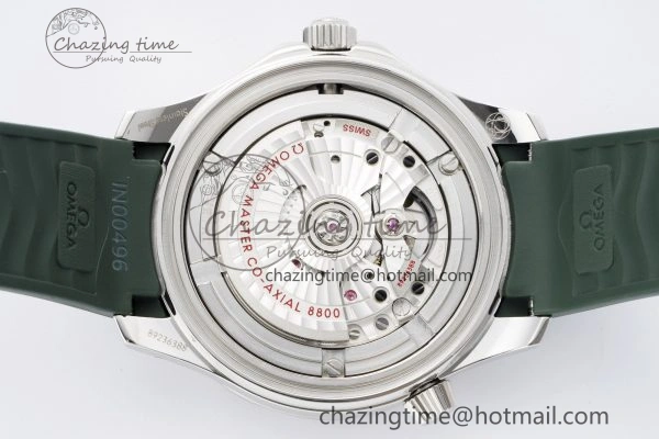 Youthful Seamaster Diver 300M VSF 1:1 Best Edition Green Ceramic Green Dial on Green Rubber Strap A8800 V 7827