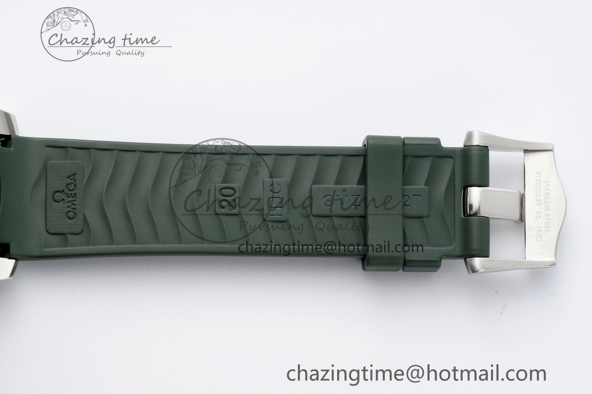 Youthful Seamaster Diver 300M VSF 1:1 Best Edition Green Ceramic Green Dial on Green Rubber Strap A8800 V 7827