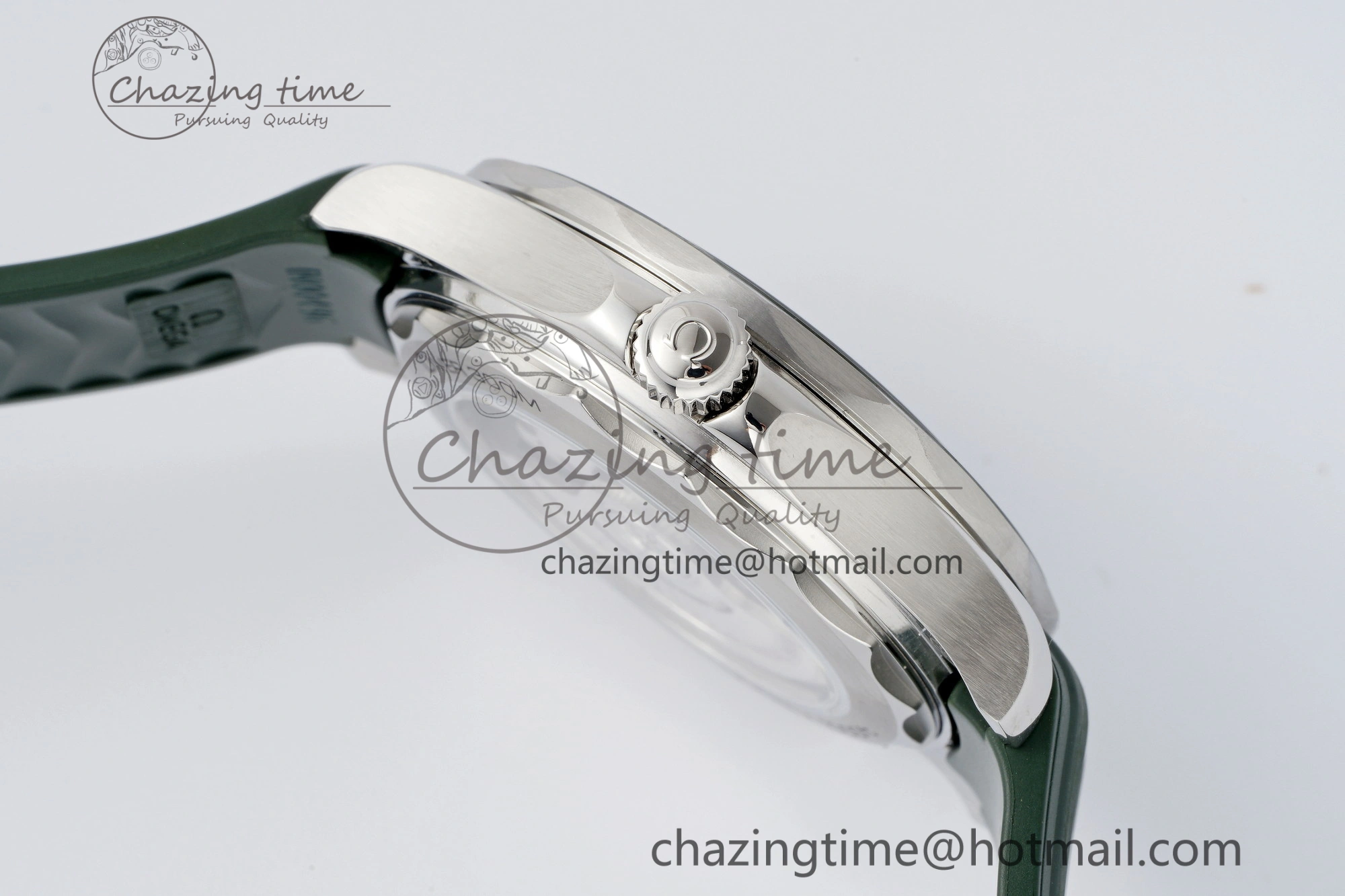 Youthful Seamaster Diver 300M VSF 1:1 Best Edition Green Ceramic Green Dial on Green Rubber Strap A8800 V 7827